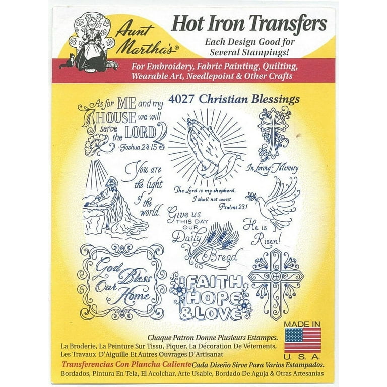 Aunt martha's iron on transfers deals
