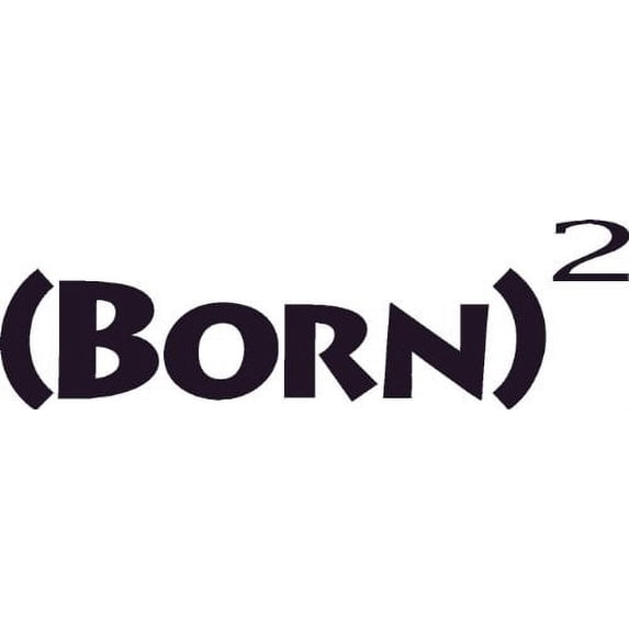 Christian Born Again 2 (Square) Vinyl Wall Art, Saved, Hope, Jesus