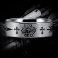 thumbnail image 1 of Christian Bow Archer Tungsten Carbide Ring, 1 of 5