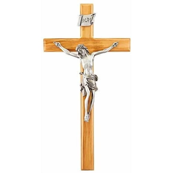Christian Brands 1pc Beveled Edge Crucifix