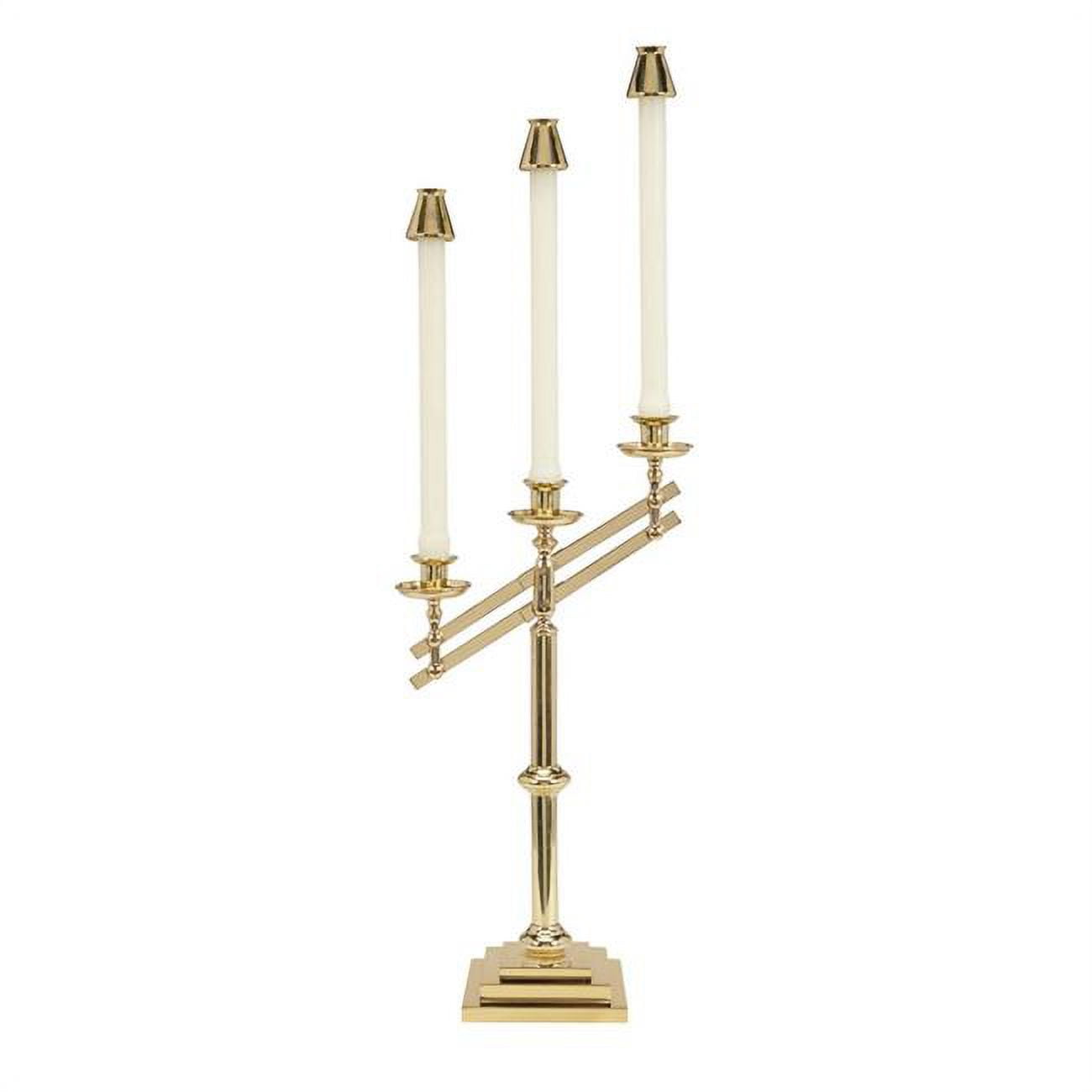 BS316 Large And Small Ends Acrylic Rack Short Taper Church Candle