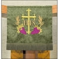 thumbnail image 1 of Christian Brands Church Supply NC973 Embroidery Cross, Grape & Vine Pulpit Scarf, 1 of 1