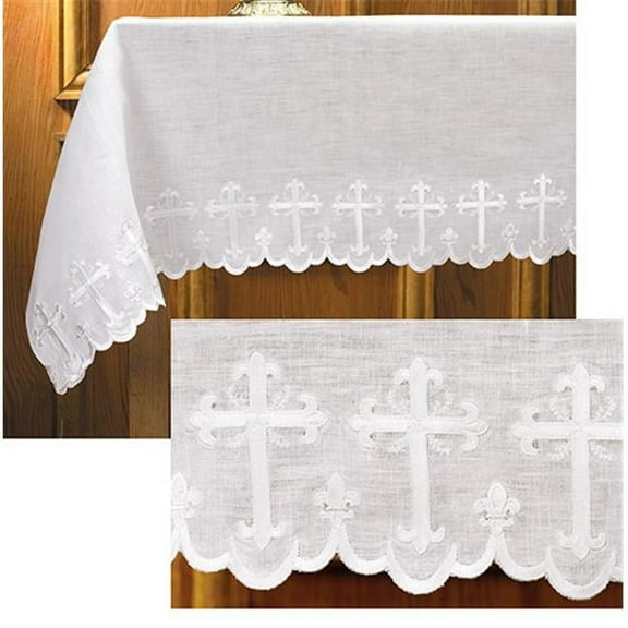 Christian Brands Church Supply PS272 Scallop Edged Altar Frontal