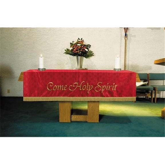 Christian Brands Church Supply VC746 Custom Altar Frontal - Red