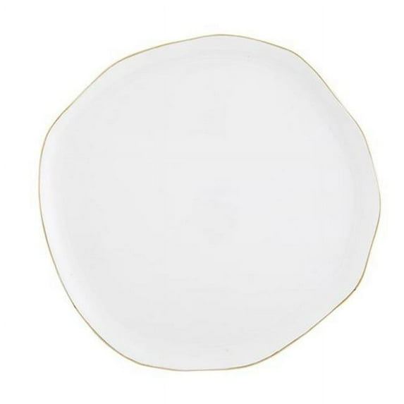 Christian Brands F2633 9 in. Tray with Ceramic White - LargePack of 2