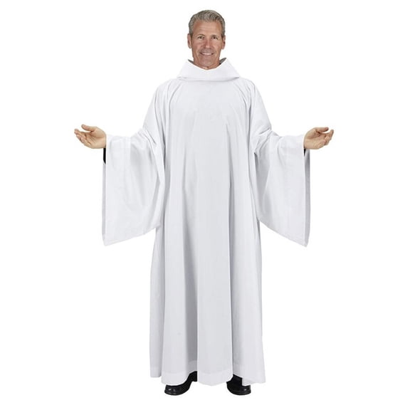 Christian Brands F2650-LG Hooded Monastic Alb Sleeves - Large