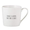 thumbnail image 1 of 6" White with Funny Phrase Print Coffee Mug, 1 of 1