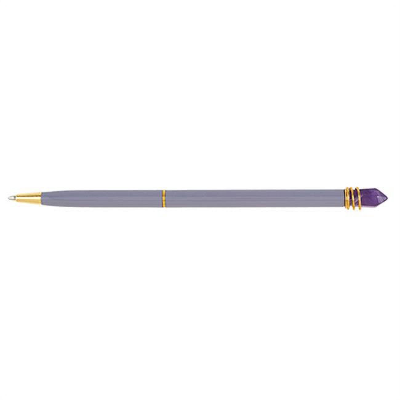 Christian Brands G2686 Crystal Pen  AmethystPack of 6