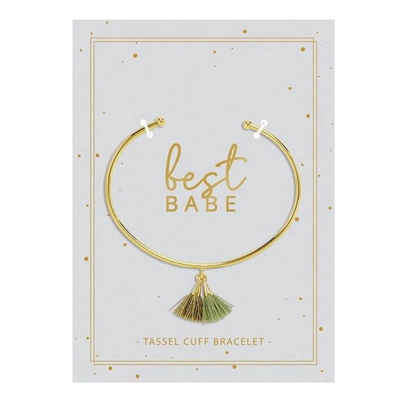 Christian Brands G5334 Tassel Cuff Bracelet - Best BabePack of 4