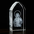 thumbnail image 1 of Christian Brands Immaculate Heart Etched Glass, 1 of 2