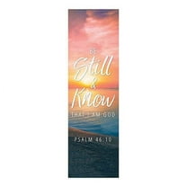 Christian Brands Psalm 46:10 Banner: 2' X 6'