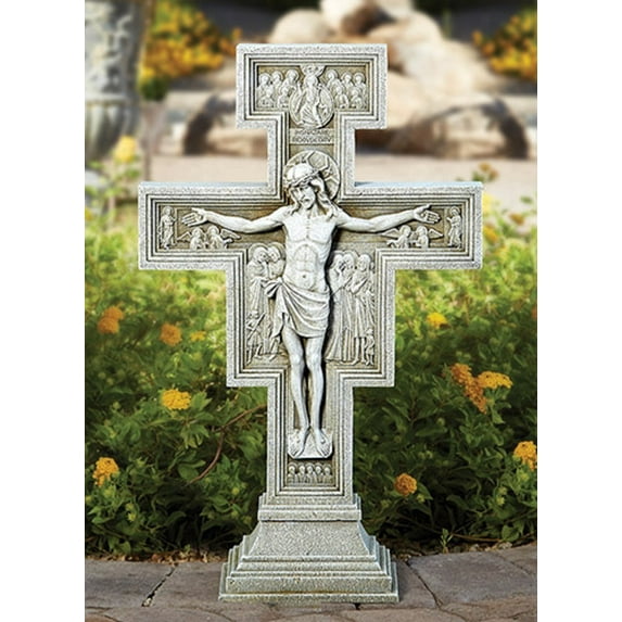 Christian Brands San Damiano Garden Crucifix
