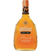 Christian Brothers Peach Flavored Grape Brandy, 750 ml Bottle, 30% ABV