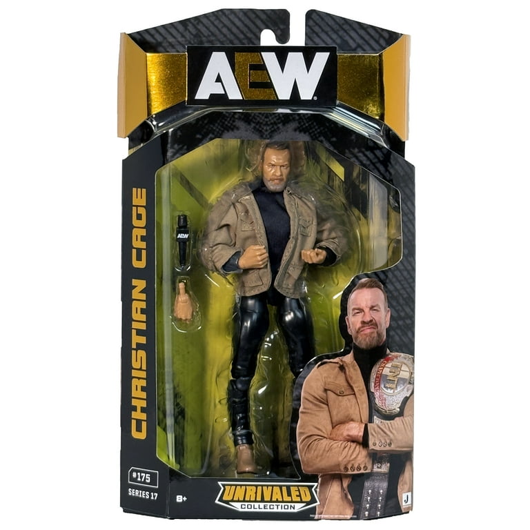 Christian Cage AEW Unrivaled 17 Jazwares AEW Toy Wrestling Action