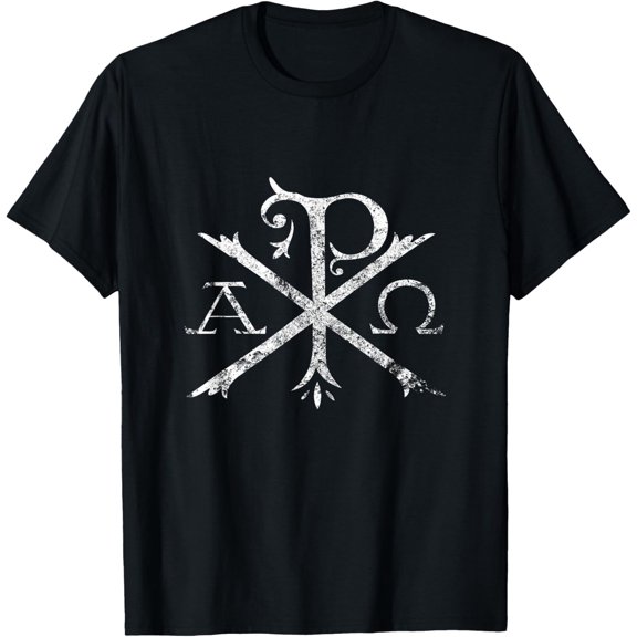 Christian Chi Rho Labarum Christogram Cross Faith T-Shirt