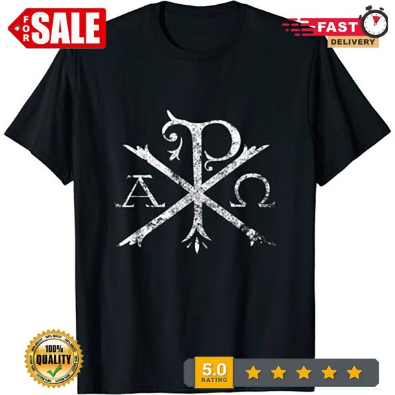 Christian Chi Rho Labarum Christogram Cross Faith T-Shirt