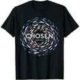 thumbnail image 1 of Christian Chosen Fish Swim Against The Current Bible T-Shirt, 1 of 4