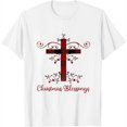 Christian Christmas Blessings Holiday Greetings Womens Gift TShirt