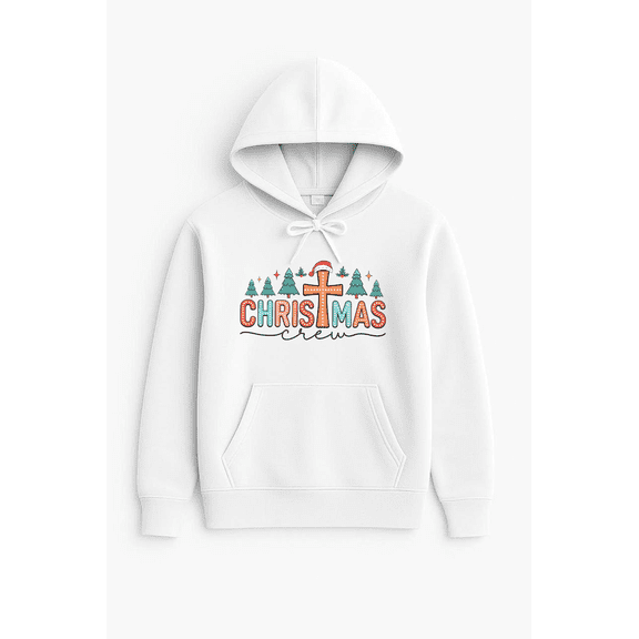 Christian Christmas Crew Faith Religious Holiday Festive Hoodie Shirt, up to size 5XL
