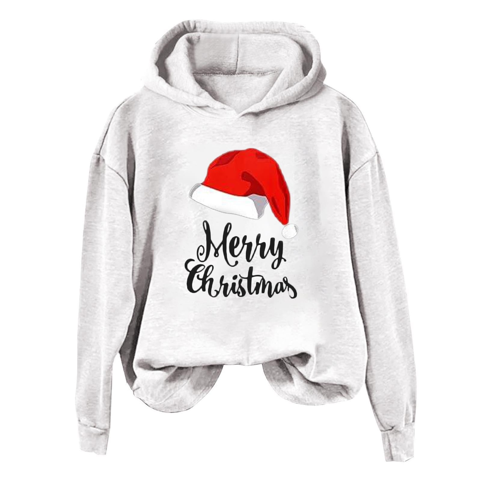 Christian Christmas Sweaters for Women 2024 Holiday Printed Workout