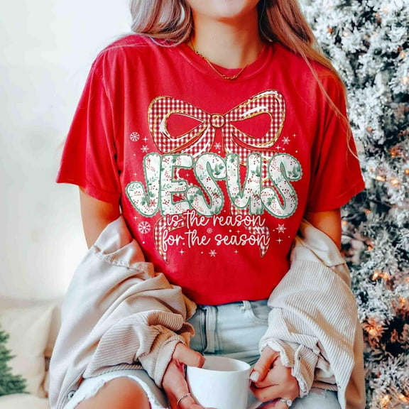 Christian Christmas T-Shirt, Jesus is the Reason for the Season Sweatshirt, Jesus Christmas Shirt, Family Christmas Shirt