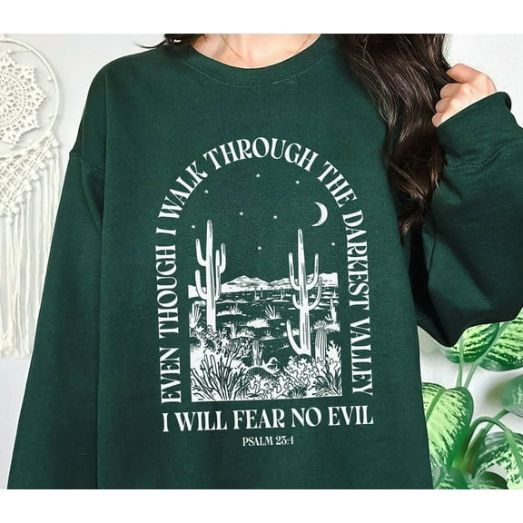 Christian Crewneck Christian Sweatshirt Christian Merch Christian Clothes Faith Over Fear Christian Streetwear Jesus Sweatshirt Christian All Size S-5Xl