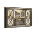 thumbnail image 1 of Christian Cross Bible Verses Farmhouse (2) Wall Art Canvas Home Print Decor for Living Room Office Gallery Wall Bedroom Bathroom 16×12inch, 1 of 1