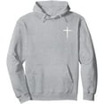 thumbnail image 1 of Christian Cross Christians Men Women Jesus Christ Cross Pullover Hoodie, 1 of 3
