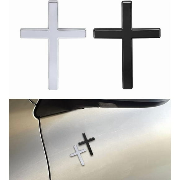 Christian Cross Exterior Car Decal - Versatile Decor Sticker for All Vehicles (Cars/SUVs/Motorcycles)