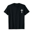 thumbnail image 1 of Christian Cross Jesus Christ Cross Christians Men Women T-Shirt, 1 of 5