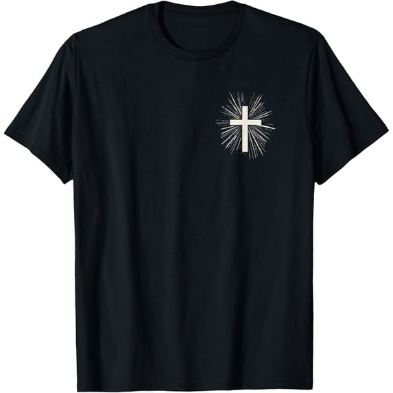 Christian Cross Jesus Faith Design T-Shirt - Walmart.com
