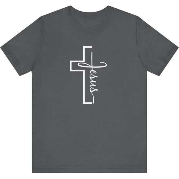 Christian Cross Jesus T-Shirt – Unisex Faith Tee | Religious Christian Apparel | Inspirational Jesus Shirt | Bible Tee