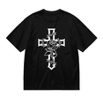 thumbnail image 1 of Christian Cross Religious Graphic T-Shirt Jesus Christian Shirts Men Faith Clothing Tee, 1 of 8