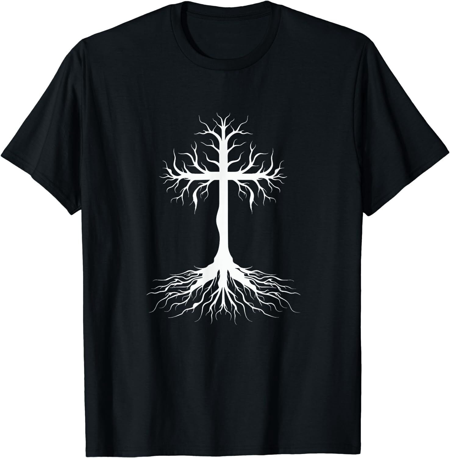 Christian Cross Roots Cute Evangelical I Love Jesus T-Shirt Gift ...