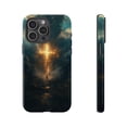 thumbnail image 1 of Christian Cross Sky Religious Inspired Scenic Abstract Artistic Phone Case for iPhone 11 12 13 14 15 16 17 Pro Max, 1 of 2