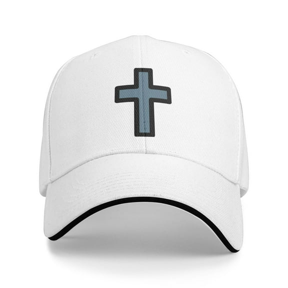 Christian Cross Symbol Men Women Sandwich Cap Classic Baseball Capunisex Adjustable Casquette Dad Hat