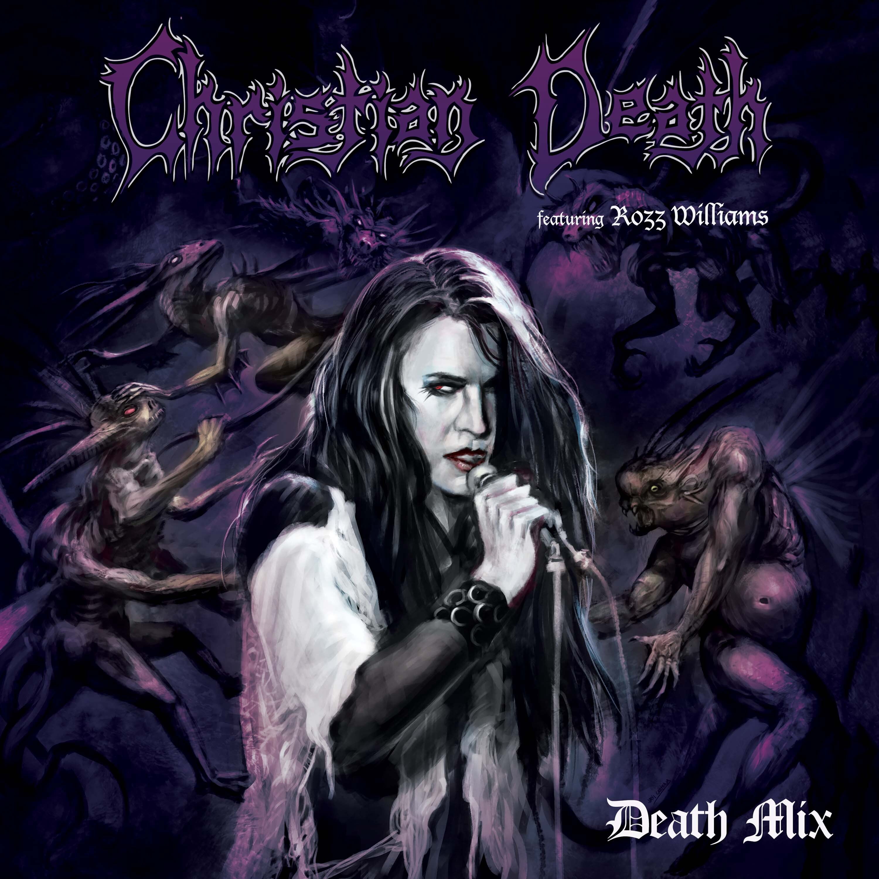 Christian Death - Death Mix - Purple/black Splatter - Music ...