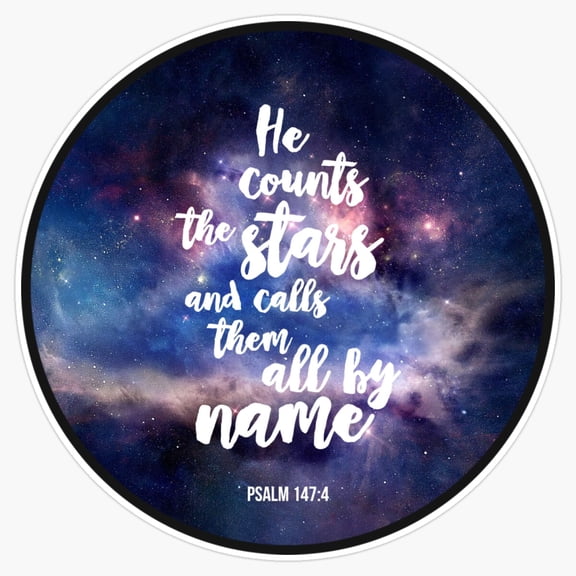Christian Devotional Prayer Religious Quote Version Four Vinyl Sticker