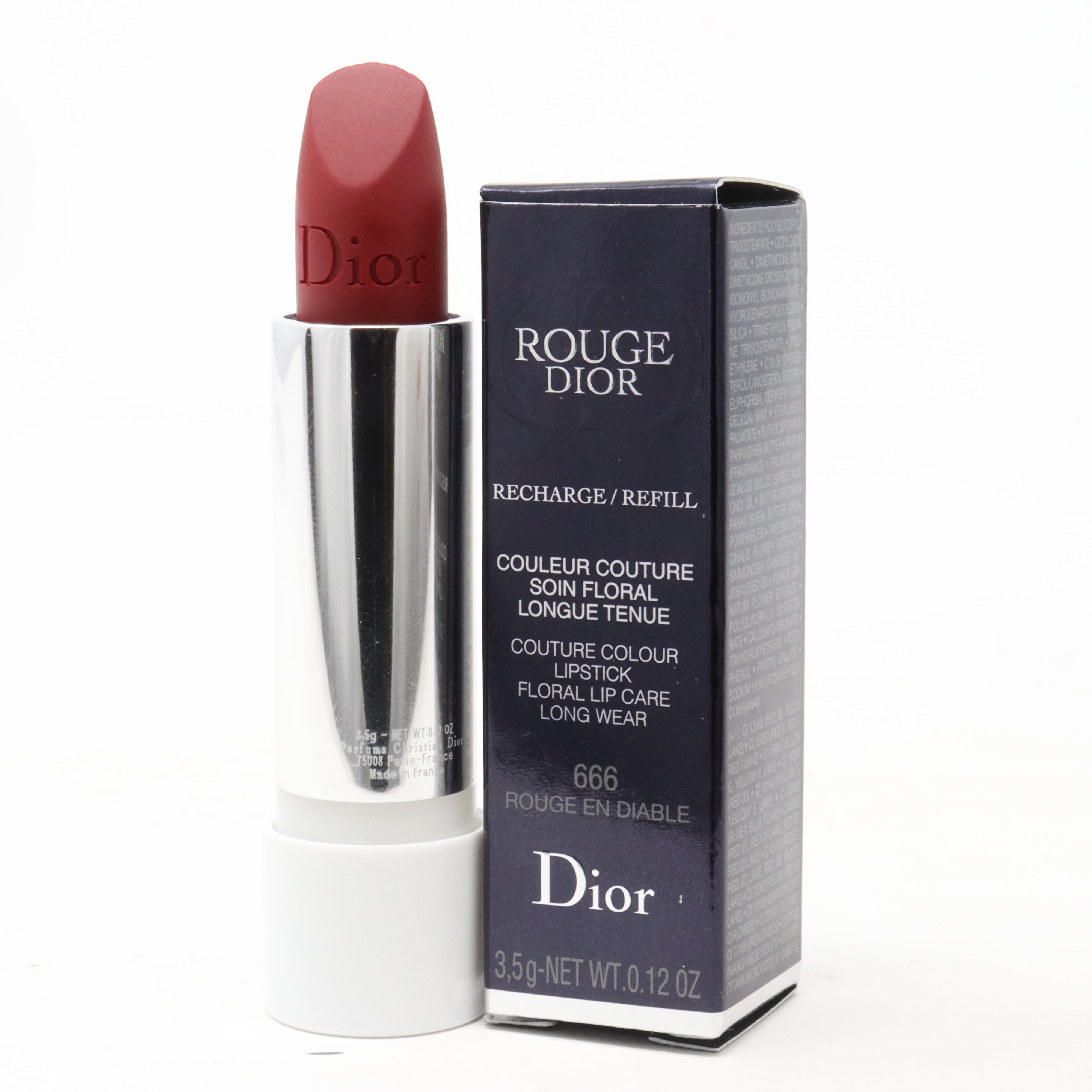 Dior Rouge Dior Refillable Lipstick 760 Favorite VELVET 0.12oz