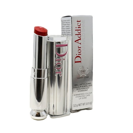 Dior Addict Stellar Halo Shine Lipstick 740 Happy Star 0.11oz/3.2g New With Box