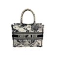 thumbnail image 1 of Pre-Owned Christian Dior Book Embroidered Canvas Medium Stars and Signs Black Tote, 1 of 1