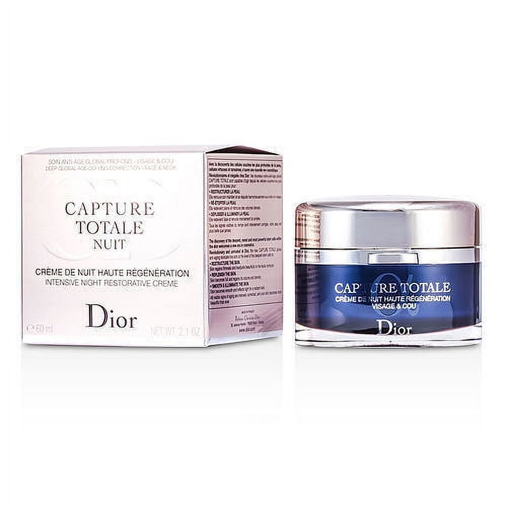 Christian Dior Capture Totale Nuit Intensive Night Restorative Creme Rechargeable 60ml 2.1oz Walmart