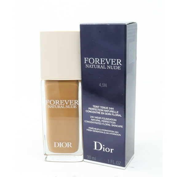 Dior Forever Natural Nude 24H Wear Foundation 1.0oz 4,5N Neutral New With Box
