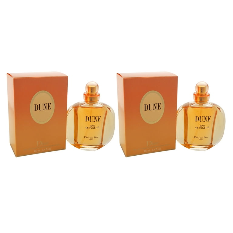 Christian Dior Dune Pack of 2 EDT Spray 3.4 oz Walmart