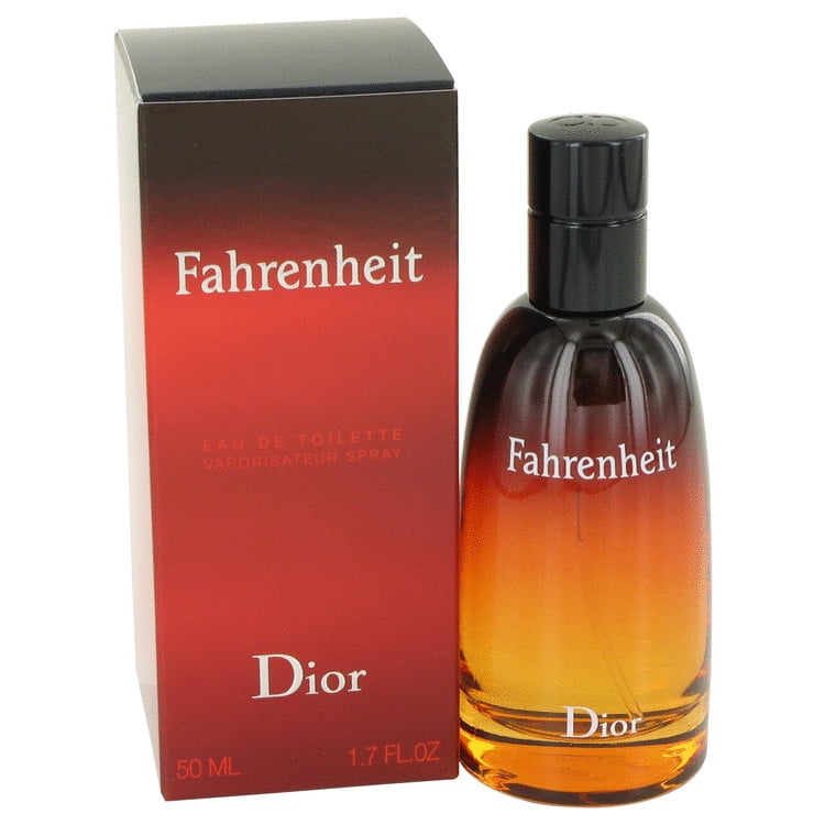 Christian Dior Fahrenheit Eau De Toilette Spray, Cologne for Men, 1.7 Oz 