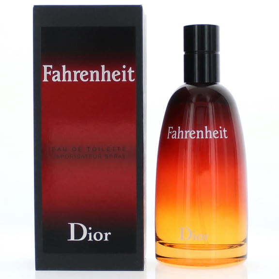 Christian Dior Fahrenheit Eau De Toilette Spray, Cologne for Men, 3.4 Oz