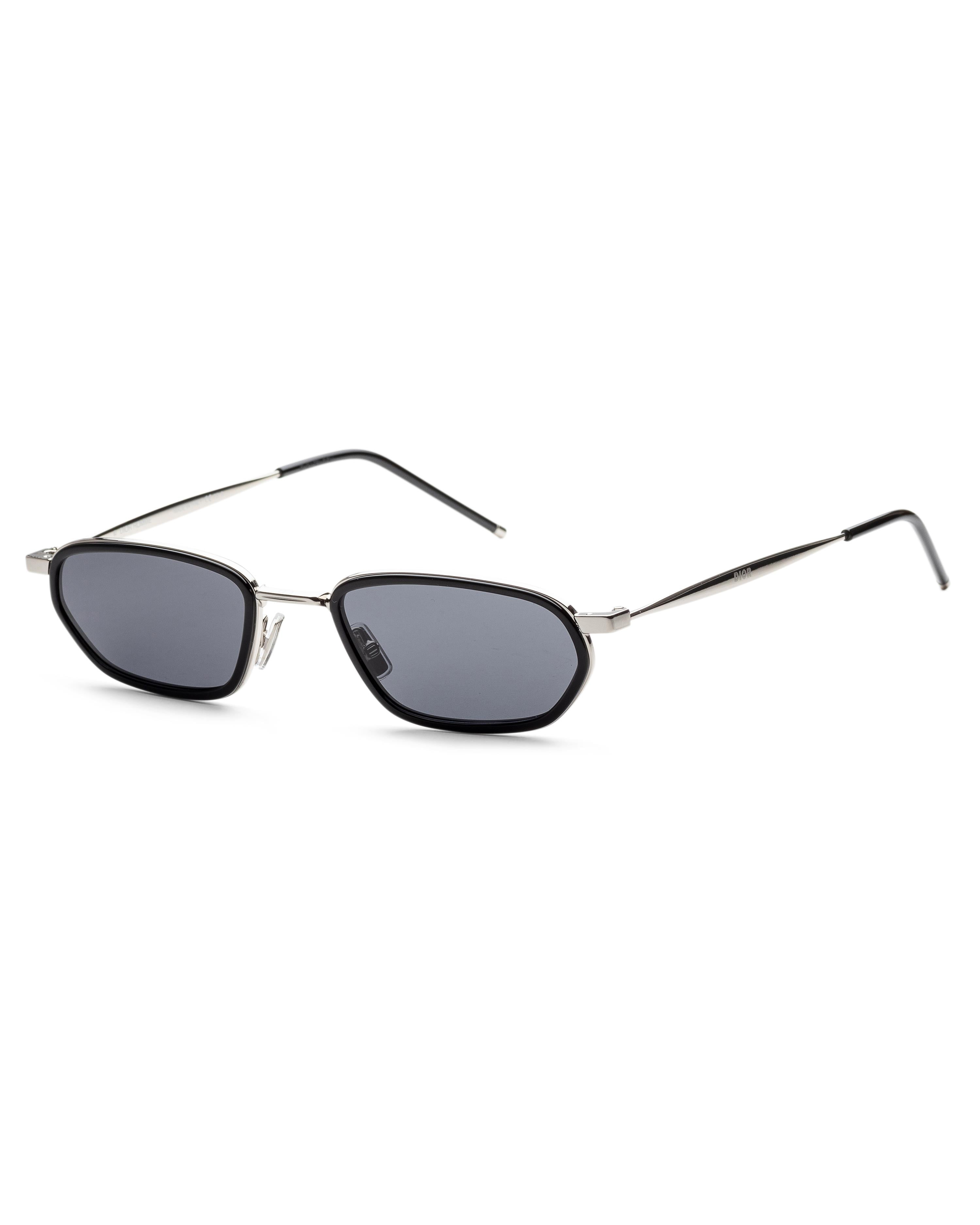 Christian Dior Men's DIORSHOCK-084J-2K Shock 52mm Palladium Black Sunglasses