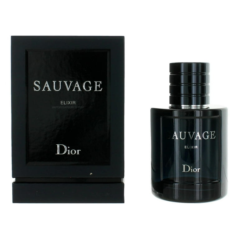 Christian Dior Sauvage Elixir Spray for Men, 3.4 oz with