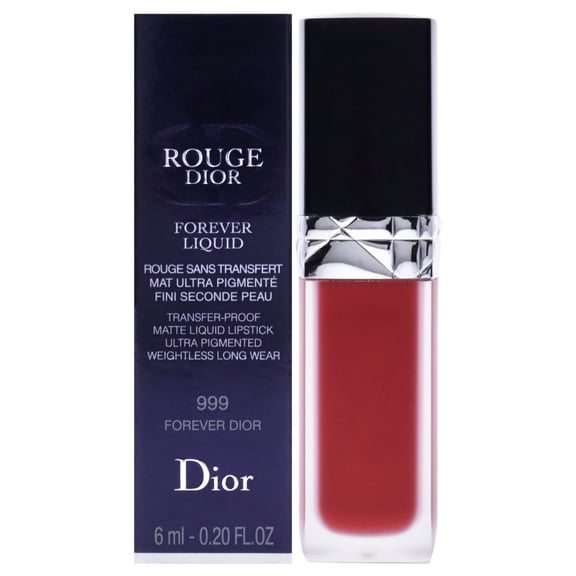 Christian Dior Rouge Dior Forever Liquid Matte - 999 Forever Dior, 0.20 oz Lipstick