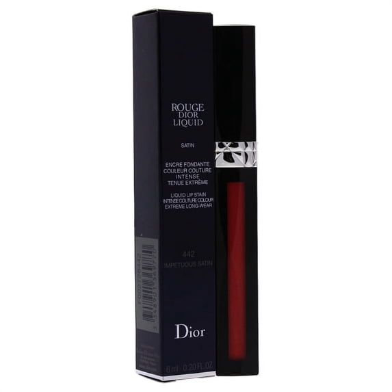 Christian Dior Rouge Dior Liquid Lip Stain - # 442 Impetuous Satin 0.2 oz Lip Gloss